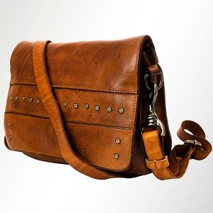 Genuine Leather Crossbody Purse